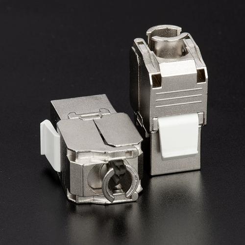 网络模块免打屏蔽千兆超五类 rj45六6类网线工程万兆电脑面板插座